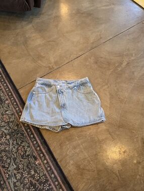 Zara Denim Light Wash Skort Size 4
